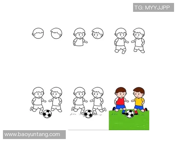 足球明星帅气简笔画全集展示让你轻松绘出偶像风采与魅力